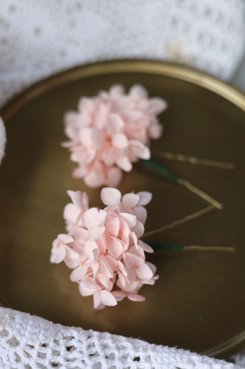 Wsuwki Kokówki Ślubne - Stabilizowana Hortensja