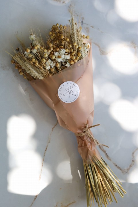Bukiet suszonych kwiatów , suszone kwiaty do wazonu , bukiet do wazonu