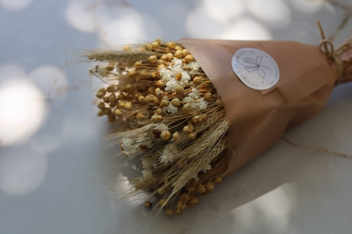 Bukiet suszonych kwiatów , suszone kwiaty do wazonu , bukiet do wazonu