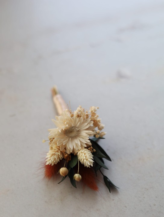 Butonierka ślubna dla Pana Młodego