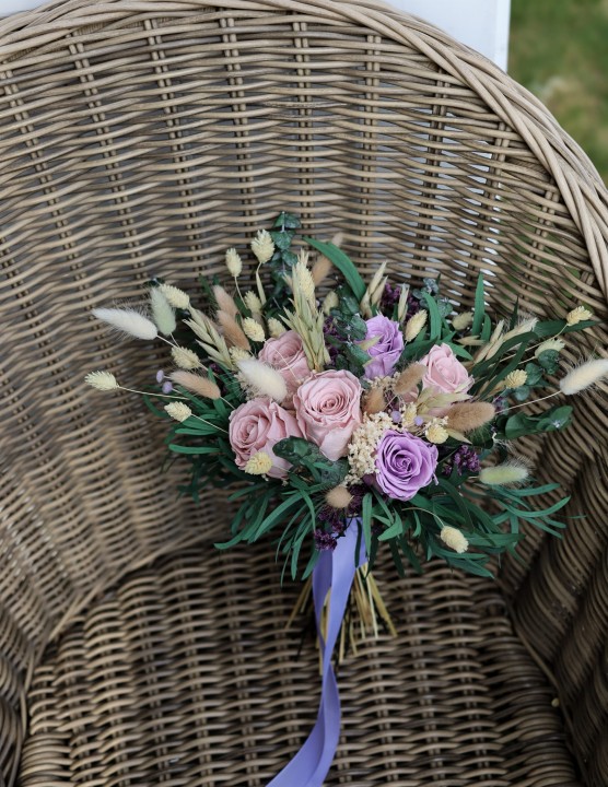Bukiet Ślubny , wieczny bukiet ślubny , wieczne róże