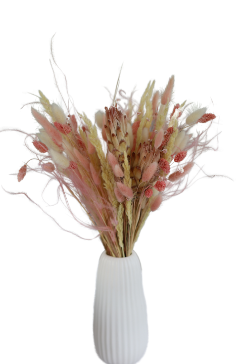 Bukiet suszonych kwiatów , suszone kwiaty do wazonu , bukiet do wazonu